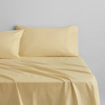 [NEW] COTTON EGYPTIAN BLEND SOFT GOLD FITTED SHEET / PILLOWCASES