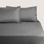 [NEW] ULTIMATE SATEEN 1200TC FITTED SHEET - FLINT