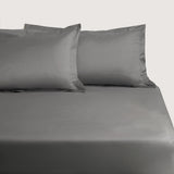 [NEW] ULTIMATE SATEEN 1200TC FITTED SHEET - FLINT