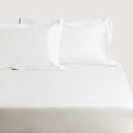 [NEW] ULTIMATE SATEEN  1200TC FITTED SHEET - SNOW