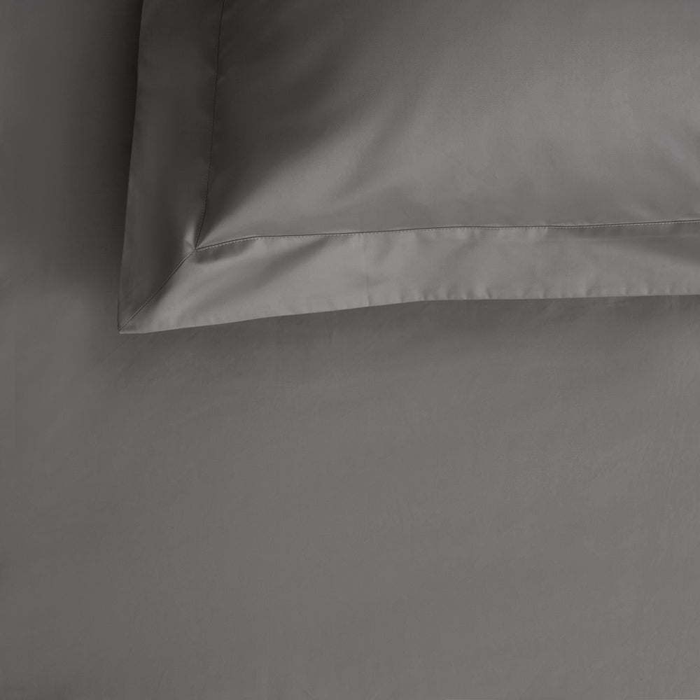 [NEW] ULTIMATE SATEEN 1200TC FITTED SHEET - FLINT