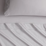 [NEW] EGYPTIAN COTTON SATEEN SILVERMIST FITTED SHEET / PILLOWCASES