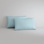 [NEW] EGYPTIAN COTTON SATEEN SKY FITTED SHEET / PILLOWCASES