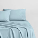 [NEW] EGYPTIAN COTTON SATEEN SKY FITTED SHEET / PILLOWCASES