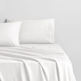 [NEW] EGYPTIAN COTTON SATEEN WHITE FITTED SHEET / PILLOWCASES