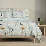 [NEW] MEANDERING QUILT COVER SET WITH FITTED SHEET