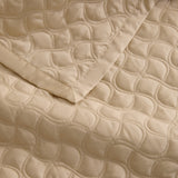 [NEW] MERIA COLLECTION ALMOND BED COVER