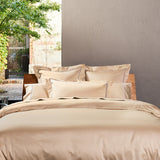 [NEW] PALAIS LUX 1200TC ALMOND TAILORED QUILT COVER