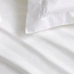 [NEW] PALAIS TRELLIS 1200TC WHITE QUILT COVER SET