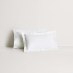 [NEW] PALAIS TRELLIS 1200TC WHITE QUILT COVER SET
