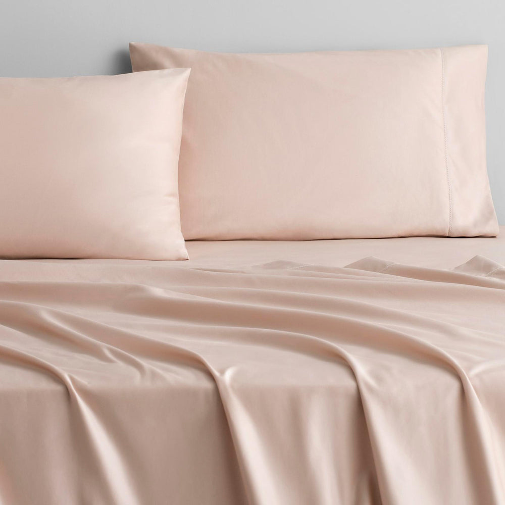 [NEW] HOTEL LUXURY 1000TC ROSEWATER FITTED SHEET / PILLOWCASES