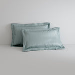 [NEW] SAXTON BLUE FOG QUILT COVER SET WITH FITTED SHEET