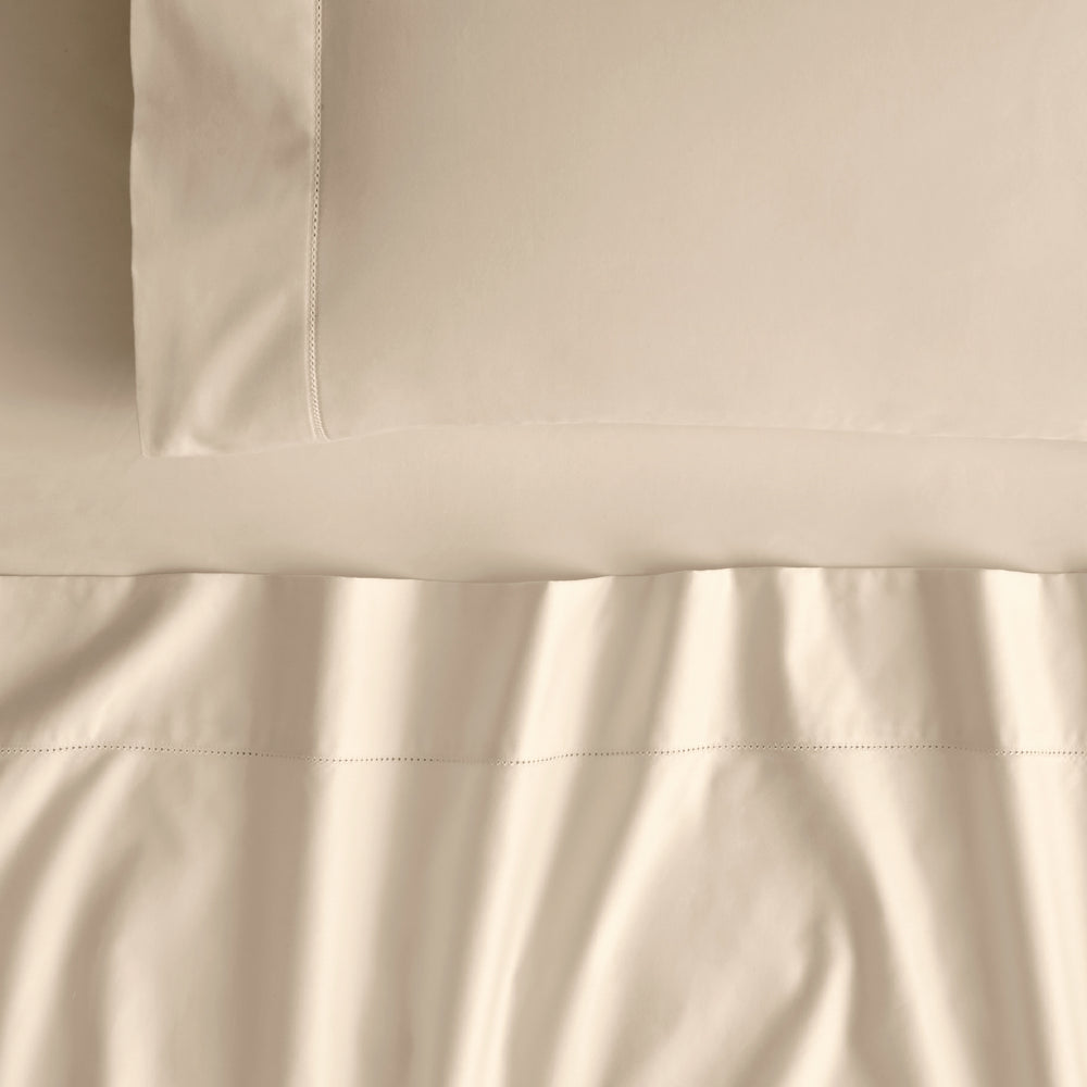 [NEW] HOTEL WEIGHT FITTED SHEET / PILLOWCASE CHAMPAGNE