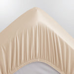 [NEW] HOTEL WEIGHT FITTED SHEET / PILLOWCASE CHAMPAGNE