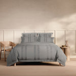 [NEW] MILLENNIA BOLD 1200TC QUILT COVER - FLINT