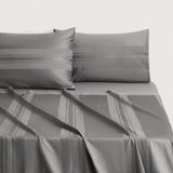 [NEW] MILLENNIA BOLD 1200TC QUILT COVER - FLINT