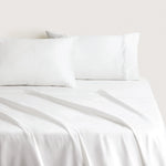 [NEW] PALAIS TRELLIS 1200TC WHITE QUILT COVER SET