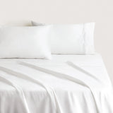 [NEW] PALAIS TRELLIS 1200TC WHITE QUILT COVER SET