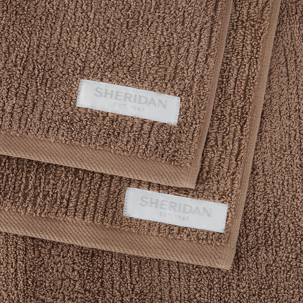 [NEW] LIVING TEXTURES TOWEL COLLECTION MOCHA