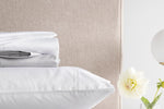 EGYPTIAN BLEND SNOW FITTED SHEET / PILLOWCASES