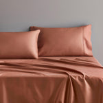 [NEW] TENCEL LYOCELL FIBRE & COTTON RED WOOD FITTED SHEET