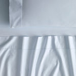 [NEW] HOTEL LUXURY 1000TC SOFT BLUE FITTED SHEET / PILLOWCASES