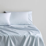 [NEW] HOTEL LUXURY 1000TC SOFT BLUE FITTED SHEET / PILLOWCASES