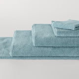 LIVING TEXTURES TOWEL COLLECTION MISTY TEAL