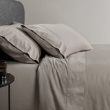SATEEN SOLID 400TC FITTED SHEET