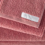 LIVING TEXTURES TOWEL COLLECTION EARTH ROSE