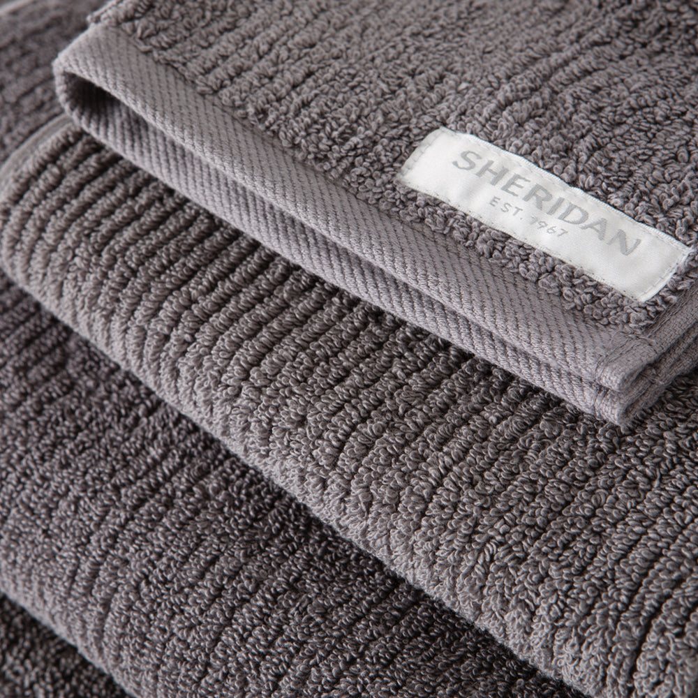 LIVING TEXTURES TOWEL COLLECTION GRANITE