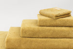 LIVING TEXTURES TOWEL COLLECTION MUSTARD