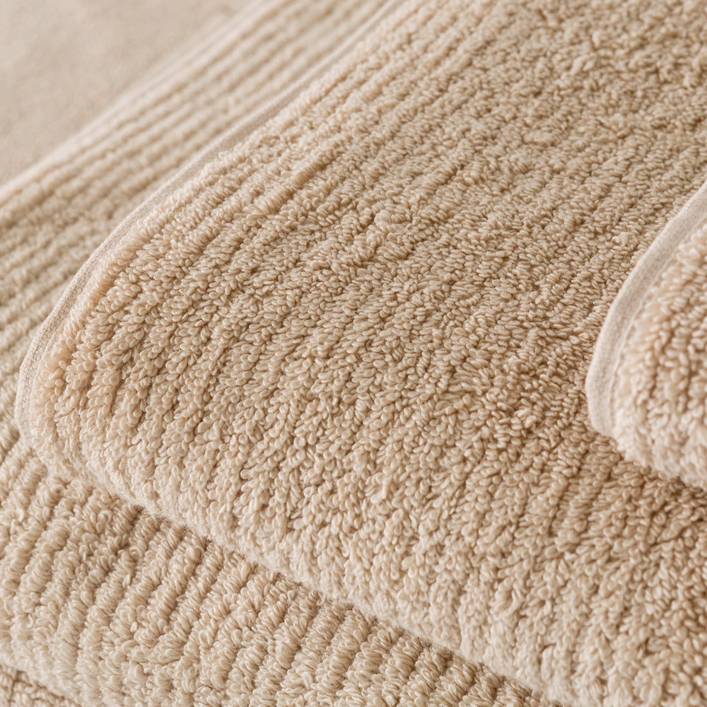 LIVING TEXTURES TOWEL COLLECTION PUMICE