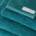 LIVING TEXTURES TOWEL COLLECTION TEAL