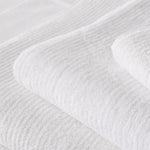 LIVING TEXTURES TOWEL COLLECTION WHITE